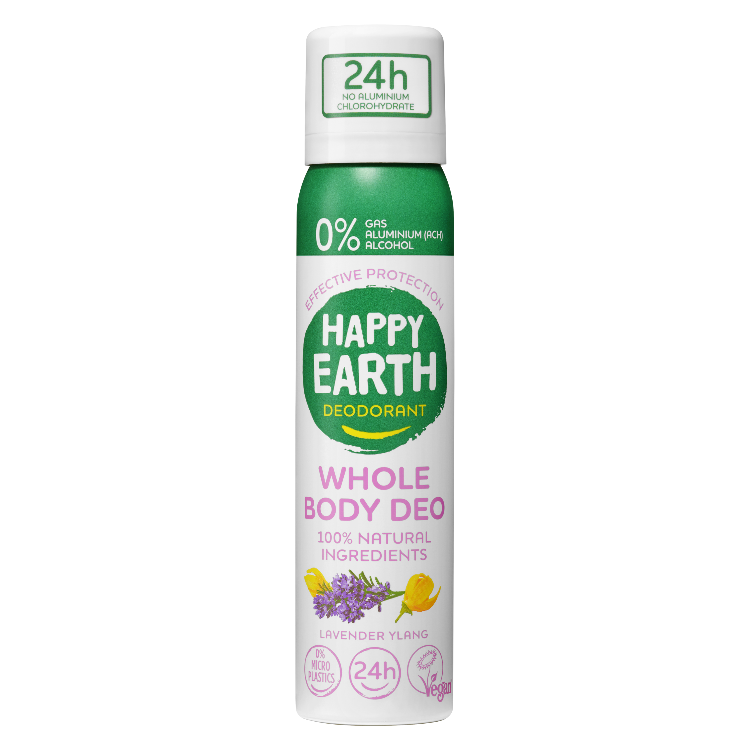 Happy Earth Deobodyspray Lavendel (100 ml)