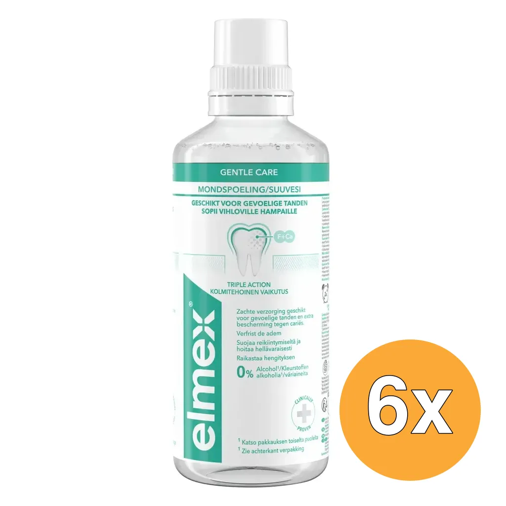 6x Elmex Mondspoeling Sensitive (6 x 400 ml)