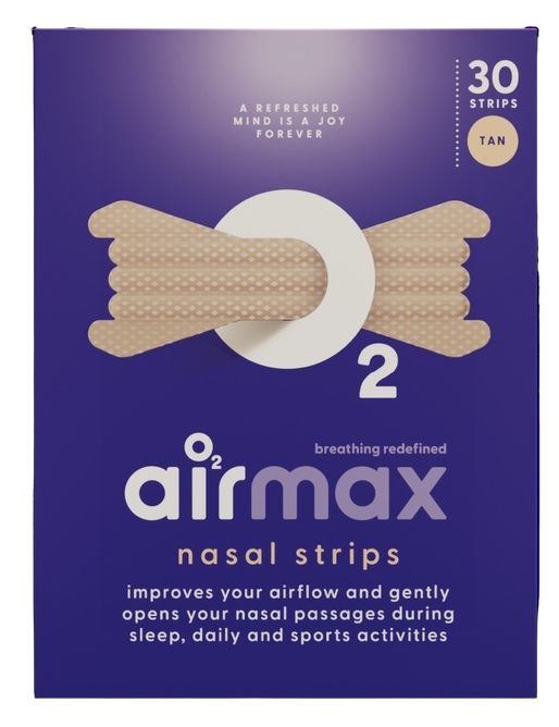 Airmax Nasal Strip Tan (30 stuks)