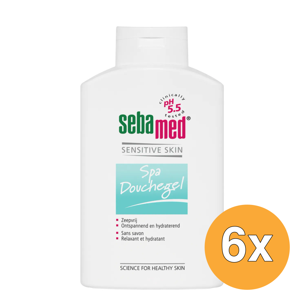 6x Sebamed Spa shower (400 ml)