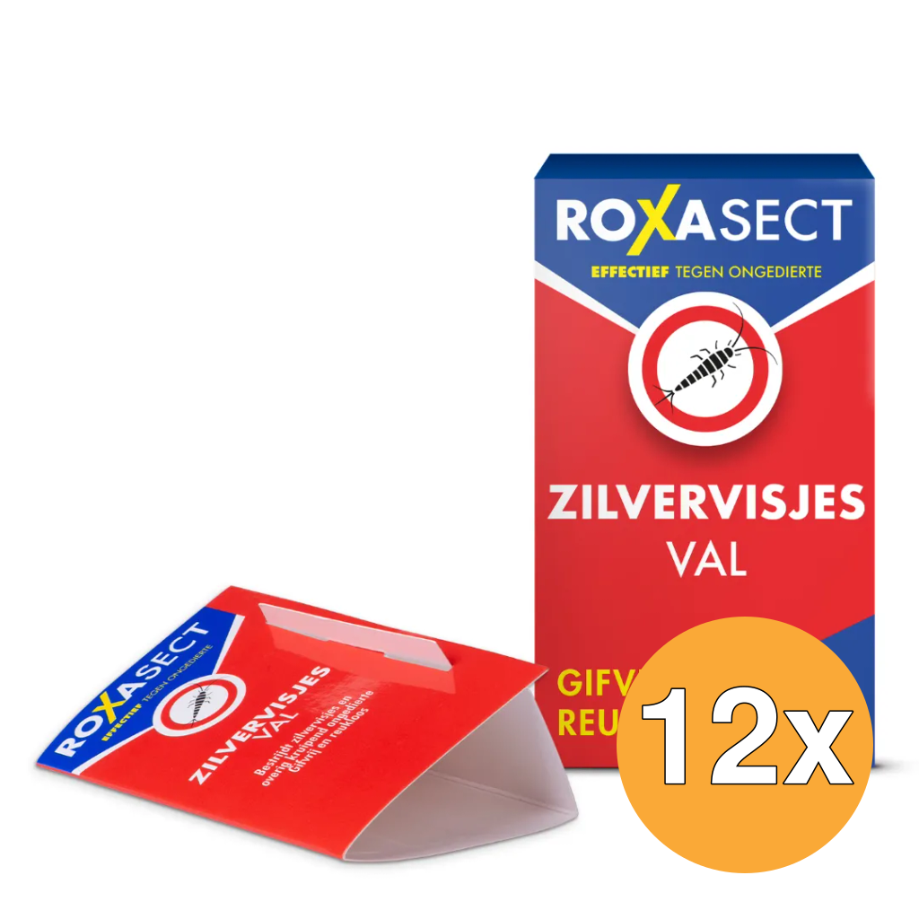12x Roxasect Zilvervisjesval (2 stuks)