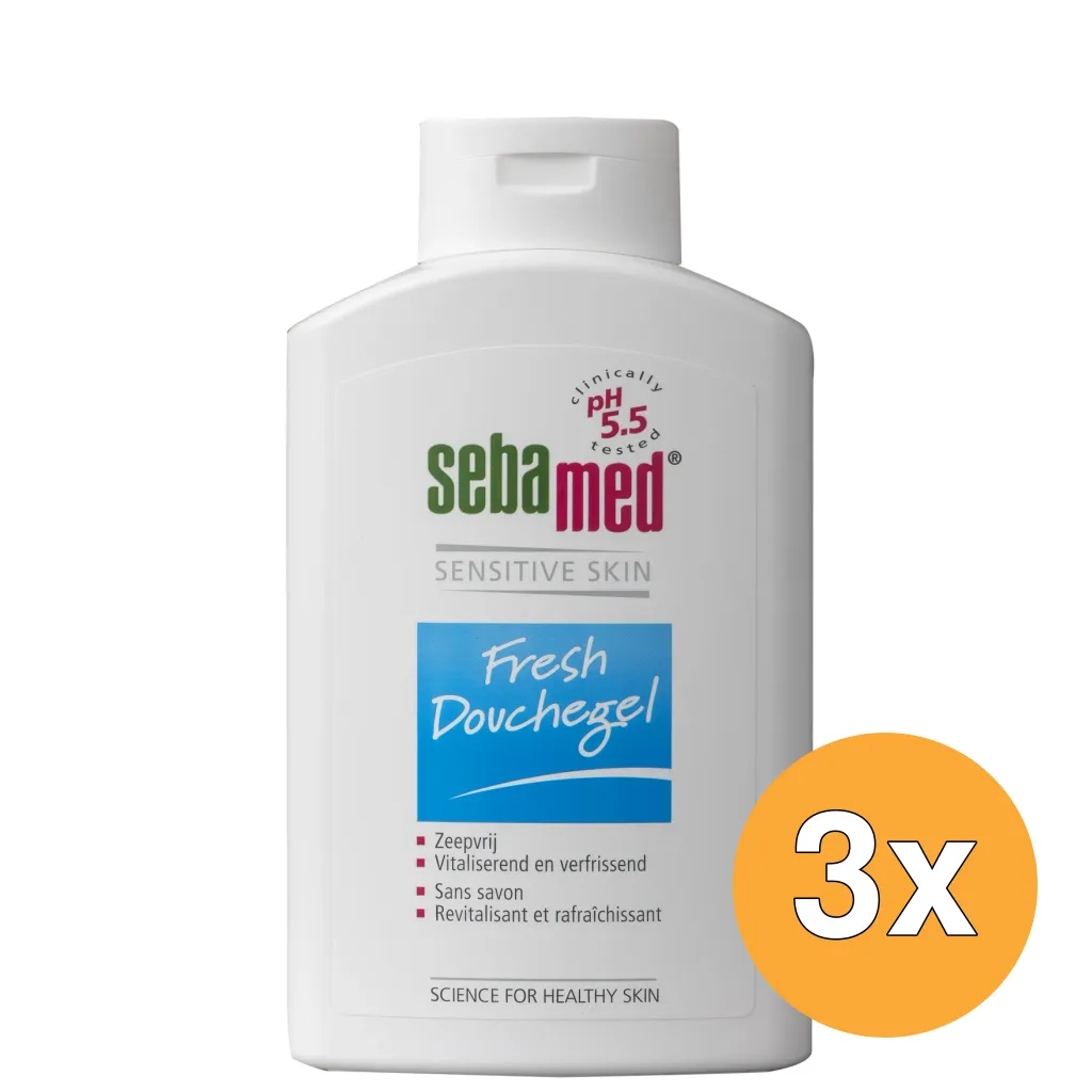 3x Sebamed Douchegel (400 ml)