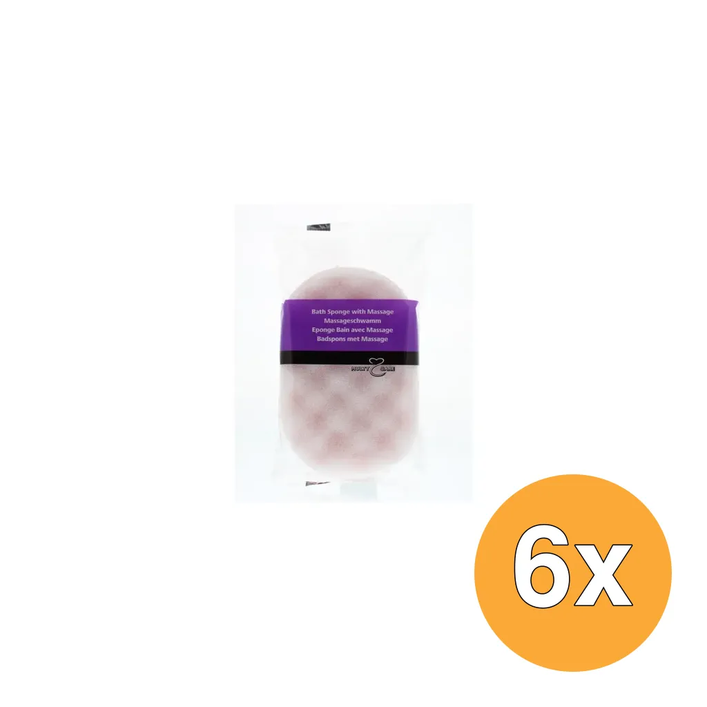 6x Multy Multi Badspons Massage Assorti (1 stuk)