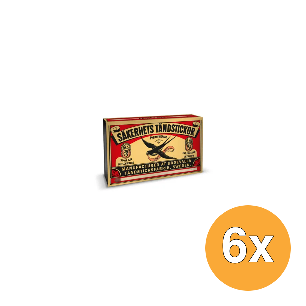 6x Zwaluw XL Lucifers (45 stuks)