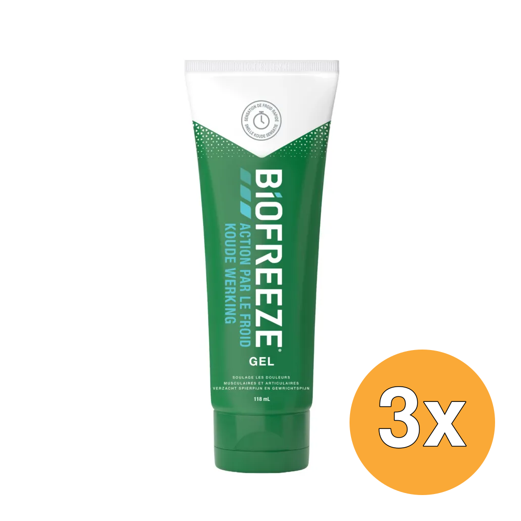 3x Biofreeze Tube (118 ml)