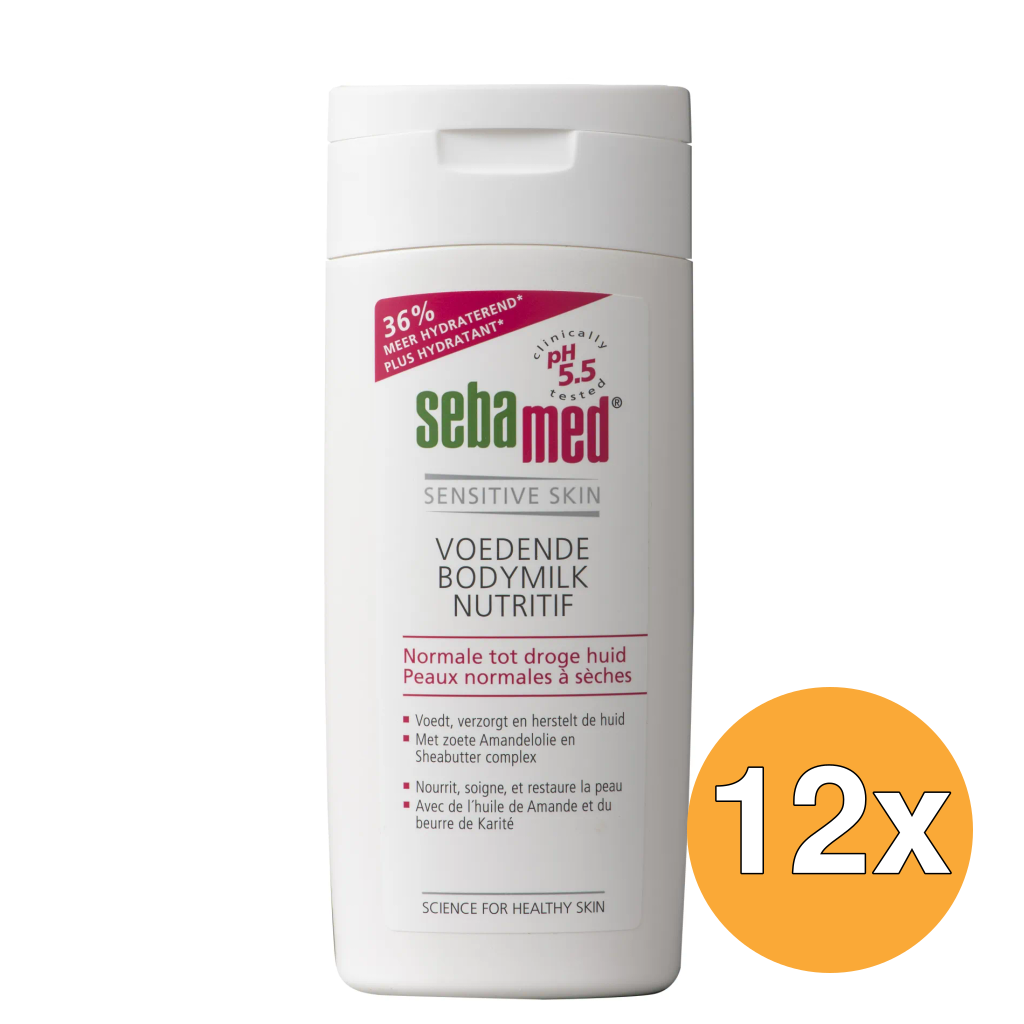 12x Sebamed Bodymilk (200 ml)