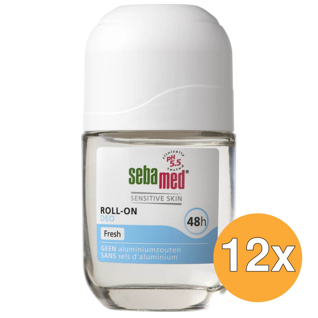 12x Sebamed Deodorant roller neutraal (50 ml)