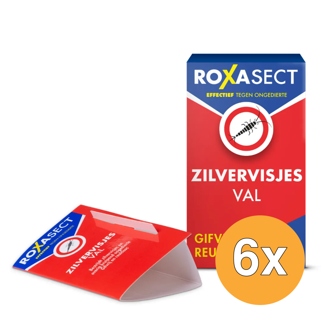 6x Roxasect Zilvervisjesval (2 stuks)