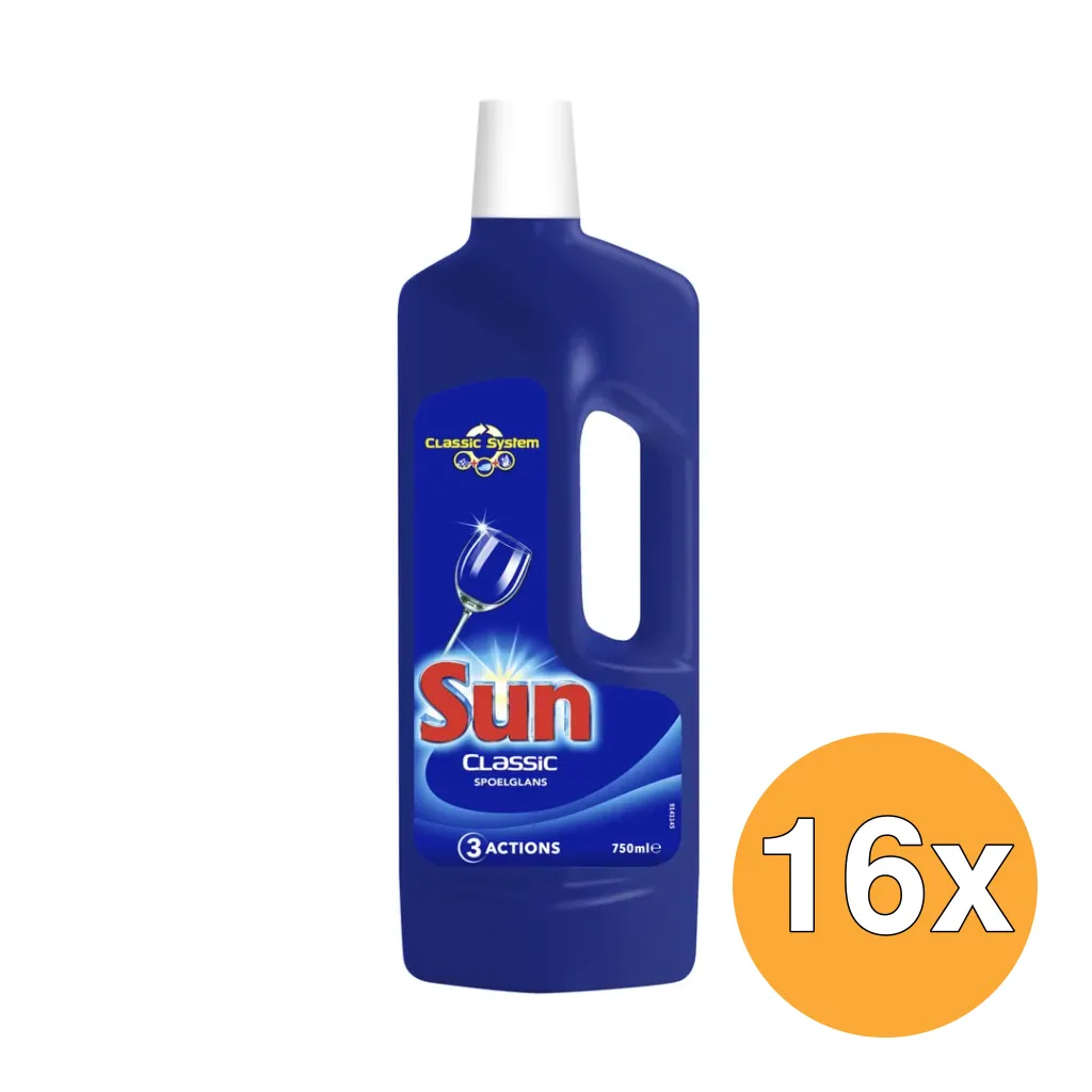 16x Sun Spoelglans Normaal (750 ml)