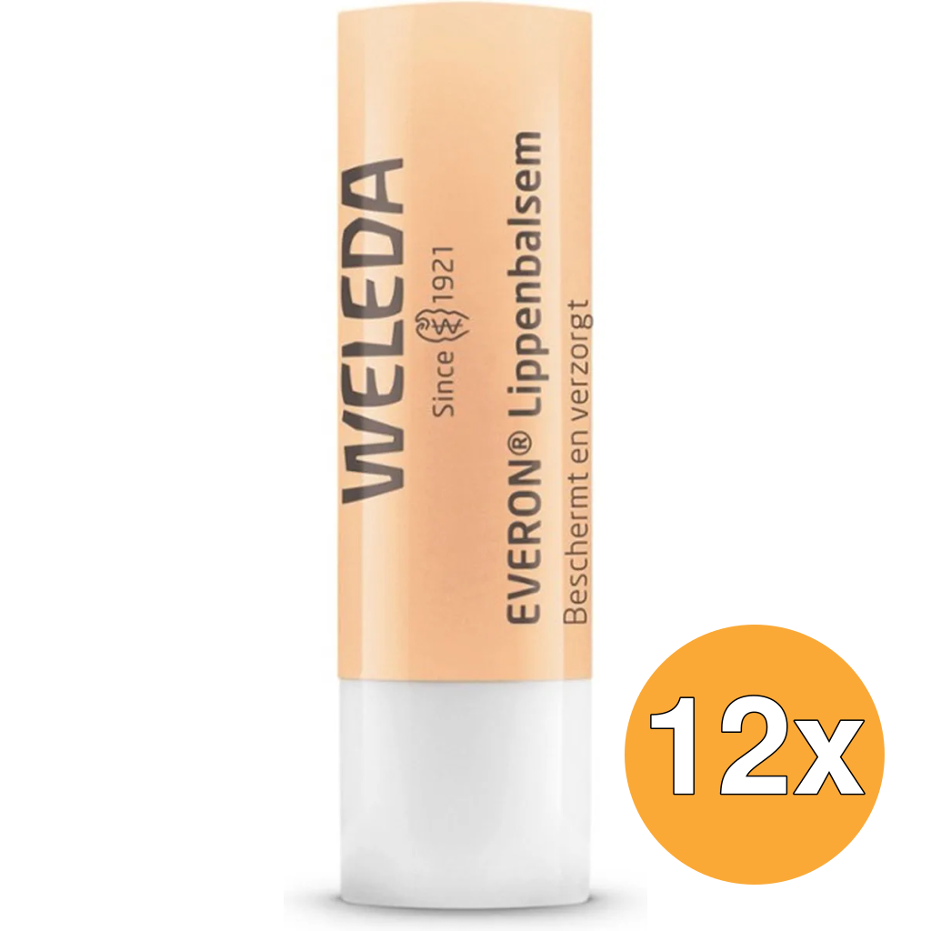 12x Weleda Everon Lippenbalsem (4,8 gr)
