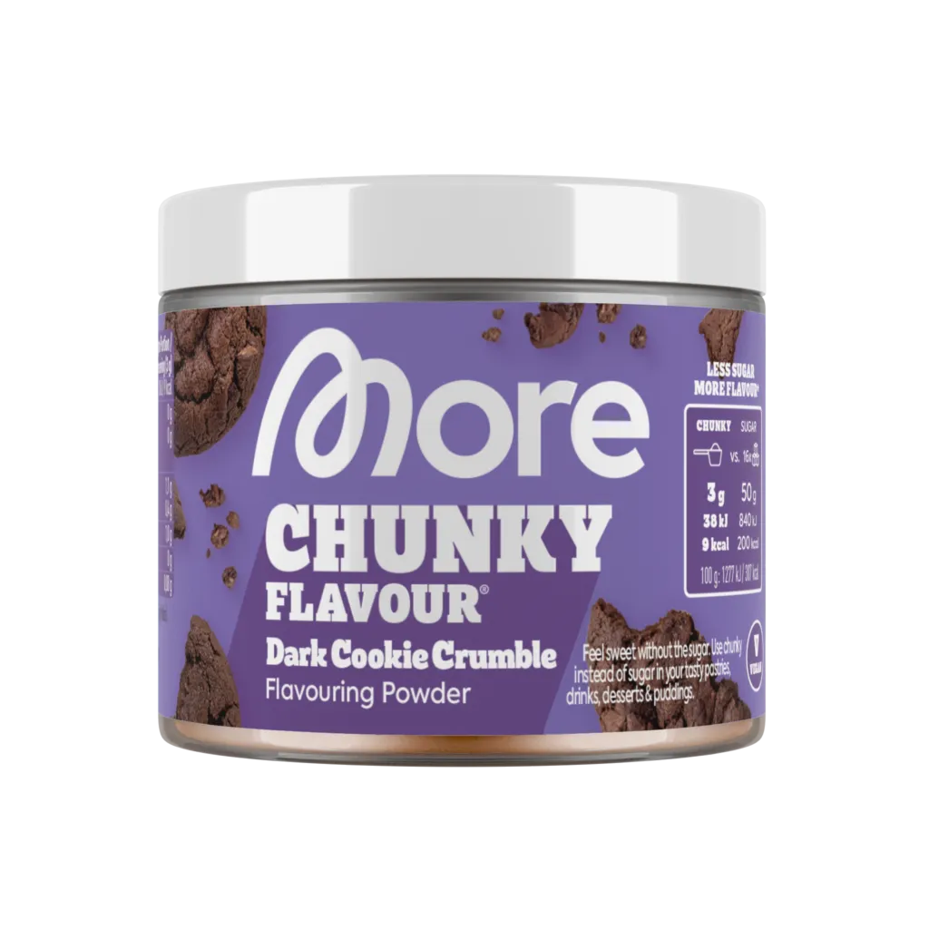 MORE Chunky Flavour Dark Cookie Crumble (90 gr)
