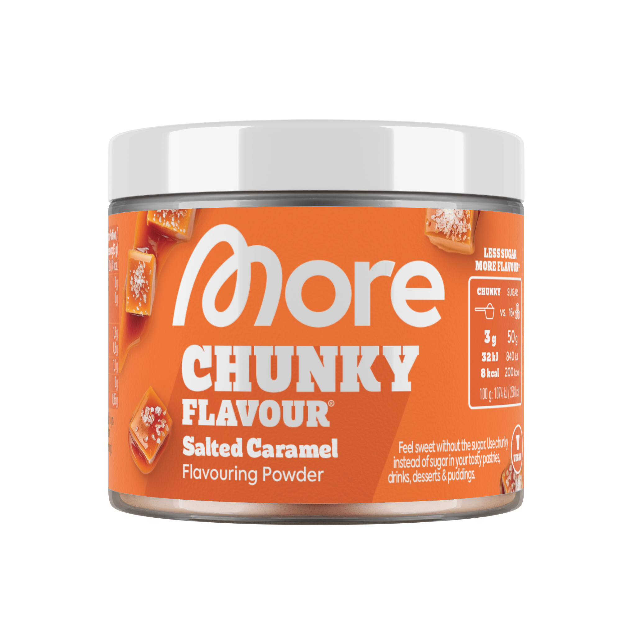 MORE Chunky Flavour Salted Caramel (vegan) (100 gr)