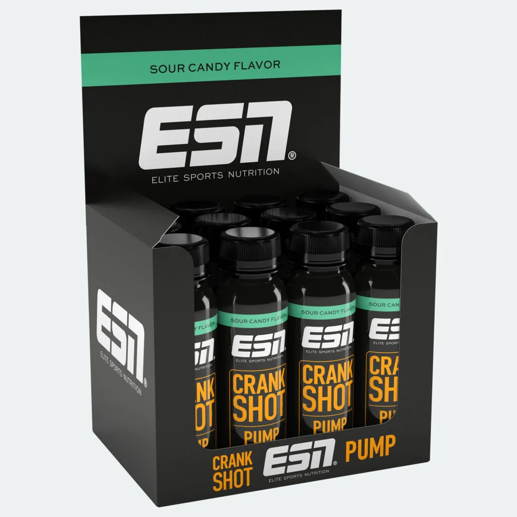 ESN Crank Pump Shot Sour Candy (12 x 95 ml)