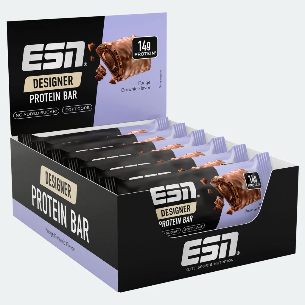 ESN Designer Protein Bar Fudge Brownie (12 x 45 gr)