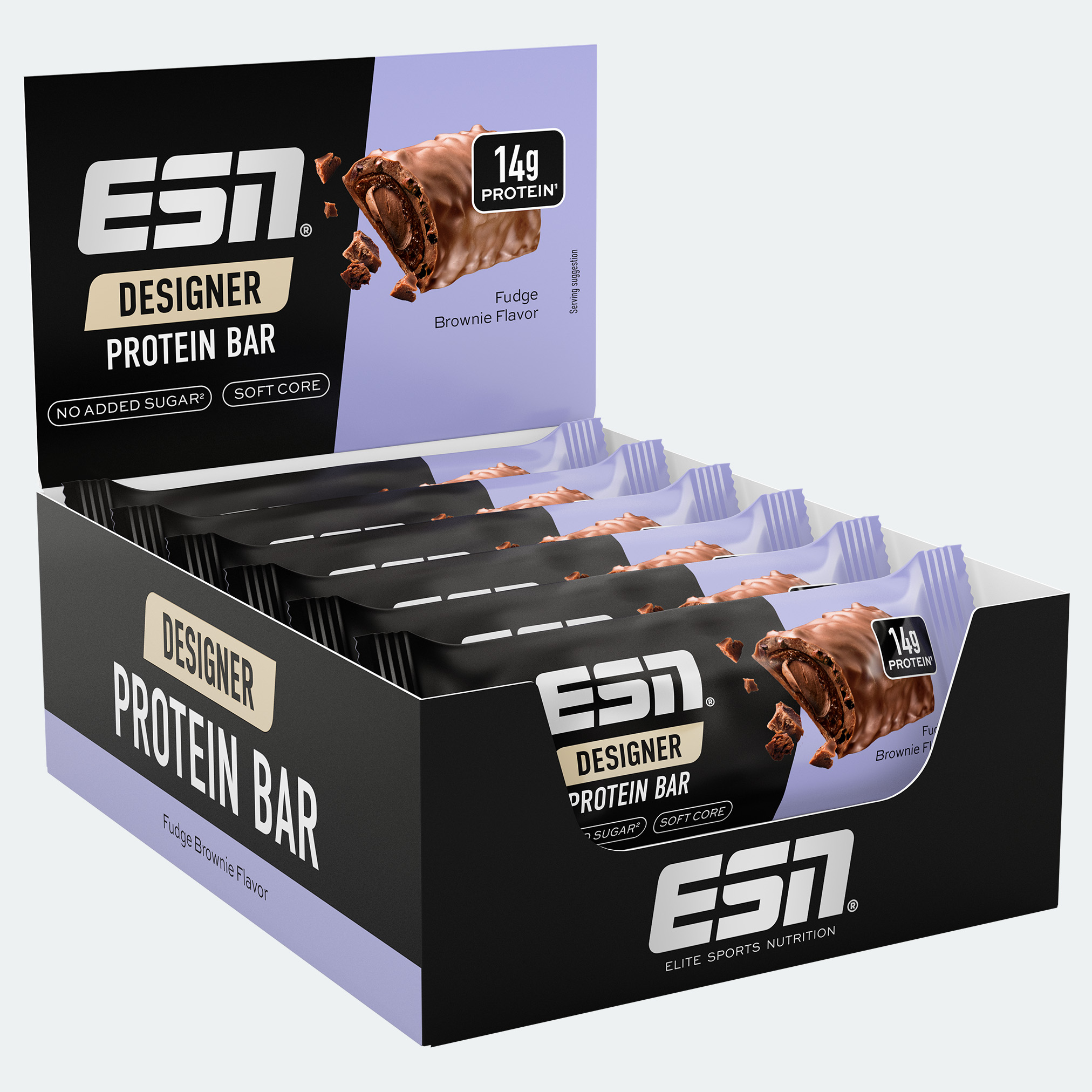 ESN Designer Protein Bar Fudge Brownie (12 x 45 gr)
