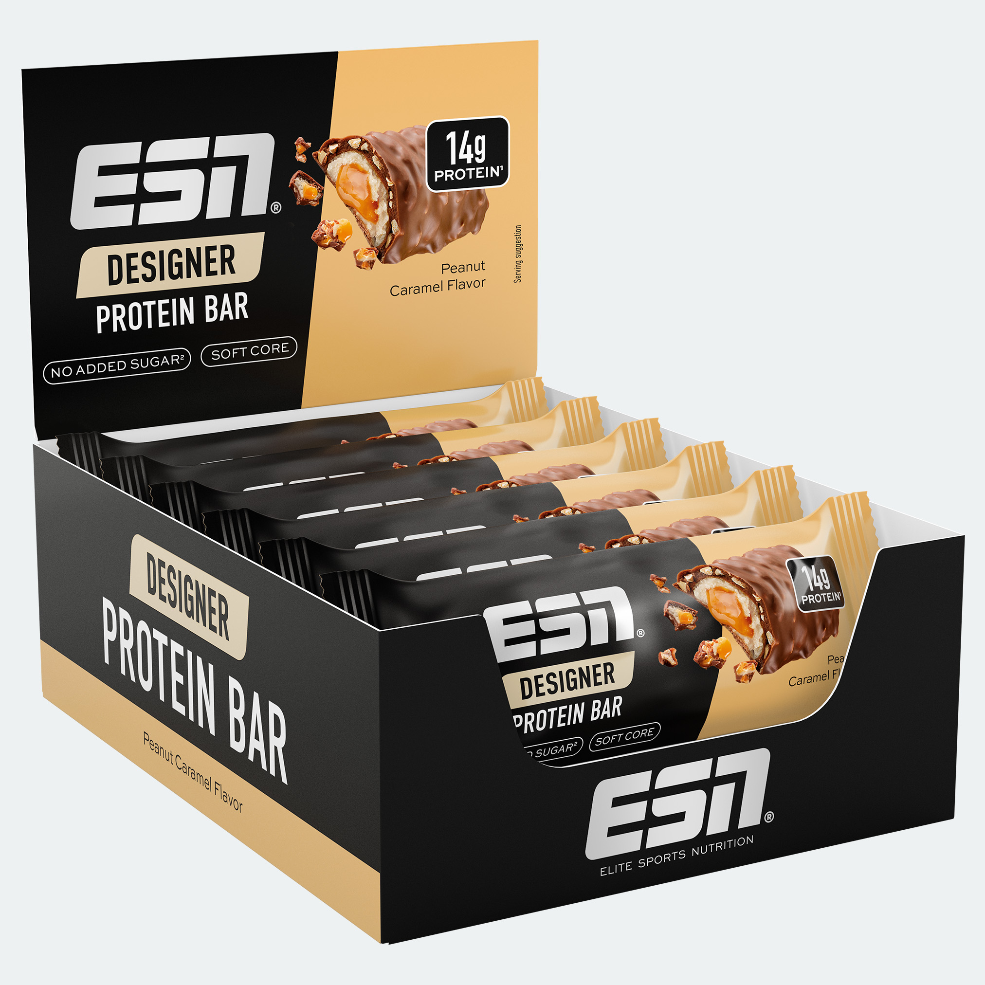 ESN Designer Protein Bar Peanut Caramel (12 x 45 gr)