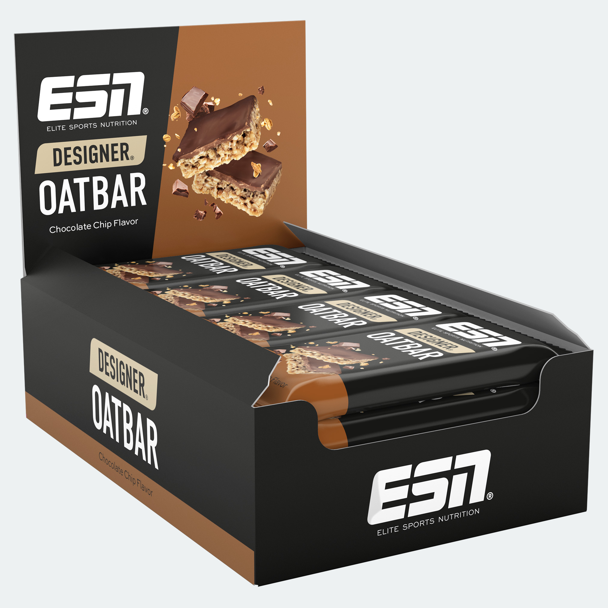ESN Designer Oatbar Chocolate Chip (12 x 100 gr)