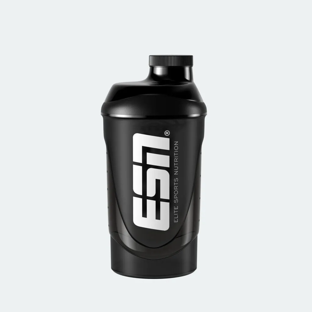 ESN Shaker Black Transparent 600 ml (1 stuk)
