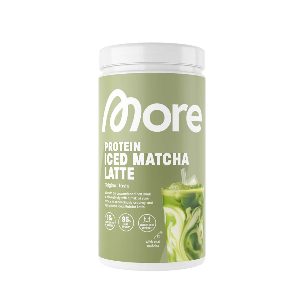 MORE Protein Iced Coffee Matcha Latte (500 gr)