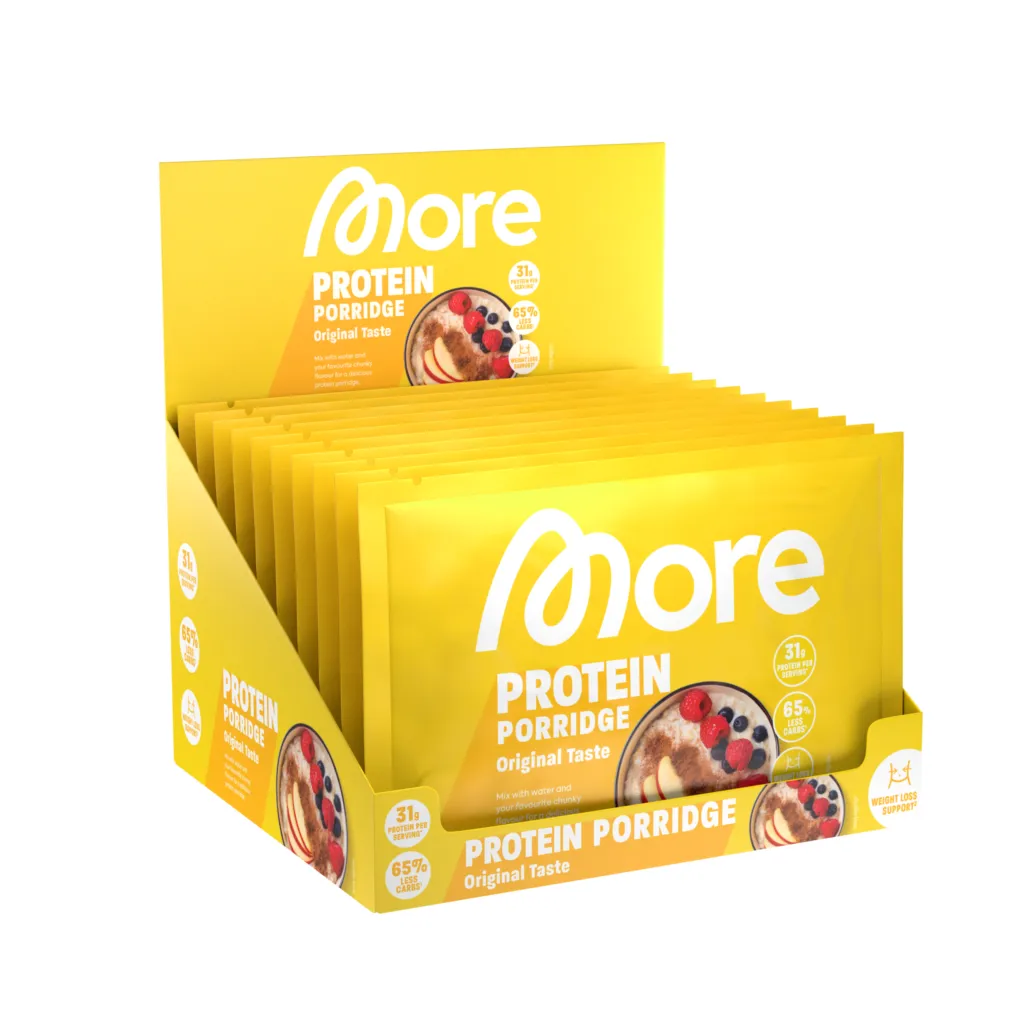 MORE Protein Porridge Tray (10 zakjes)