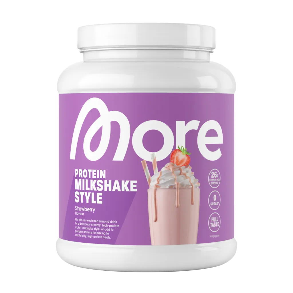 MORE Total Protein Strawberry Milkshake (600 gr)