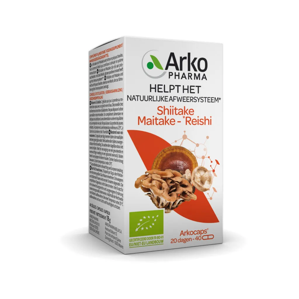 Akropharma Reishi Shiitake Maitake (40 capsules)