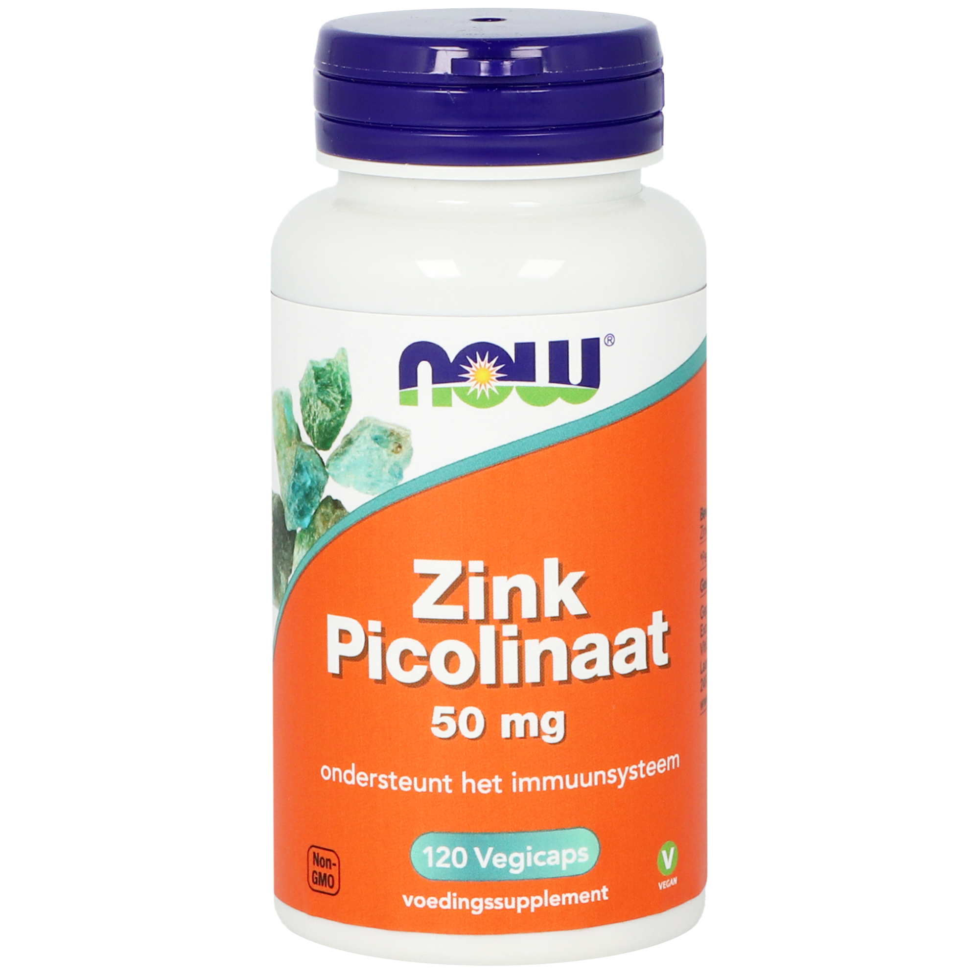 Now Zink Picolinaat 50 mg (120 vega capsules)