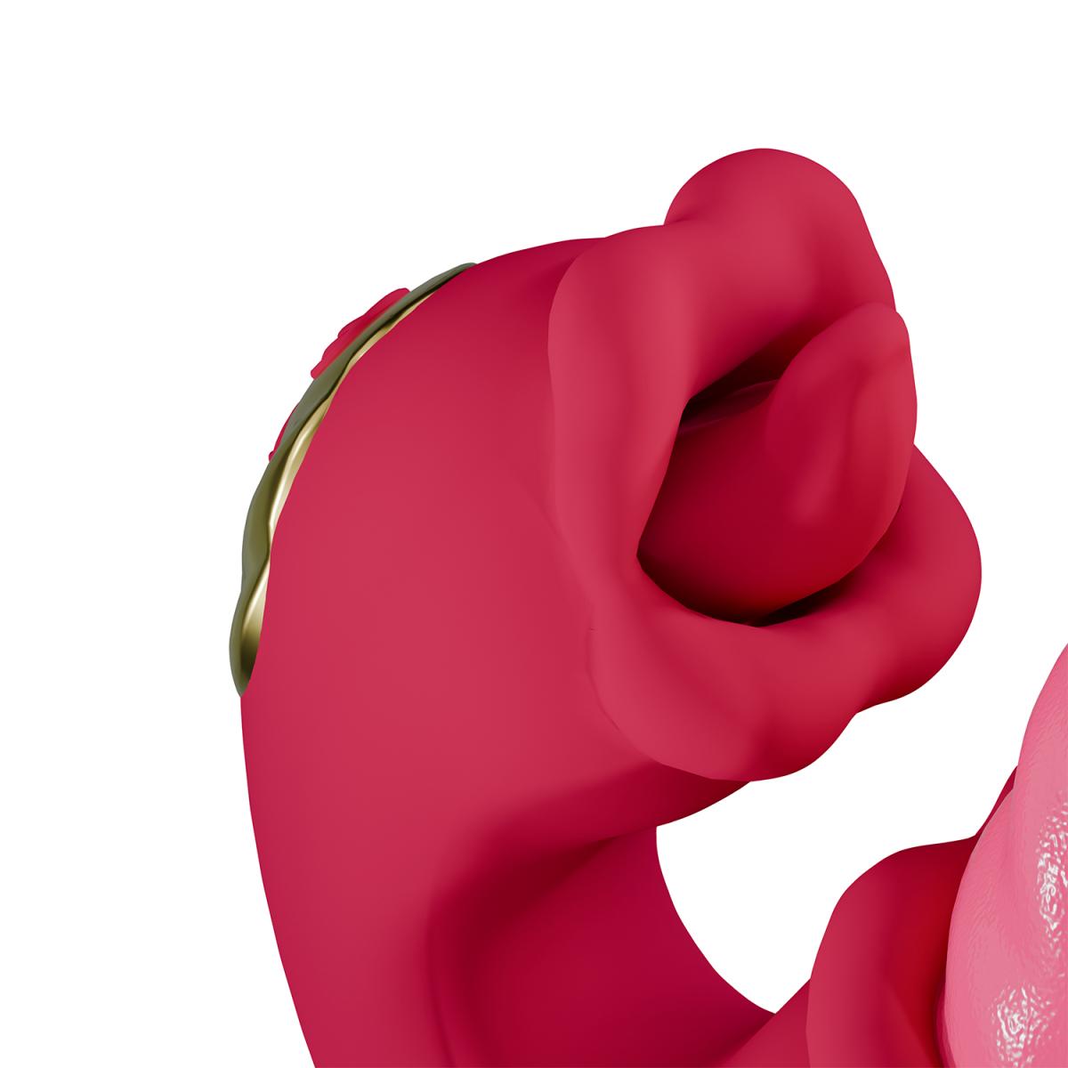 Teazers Double Tongue Vibrator Roze (1 stuk)