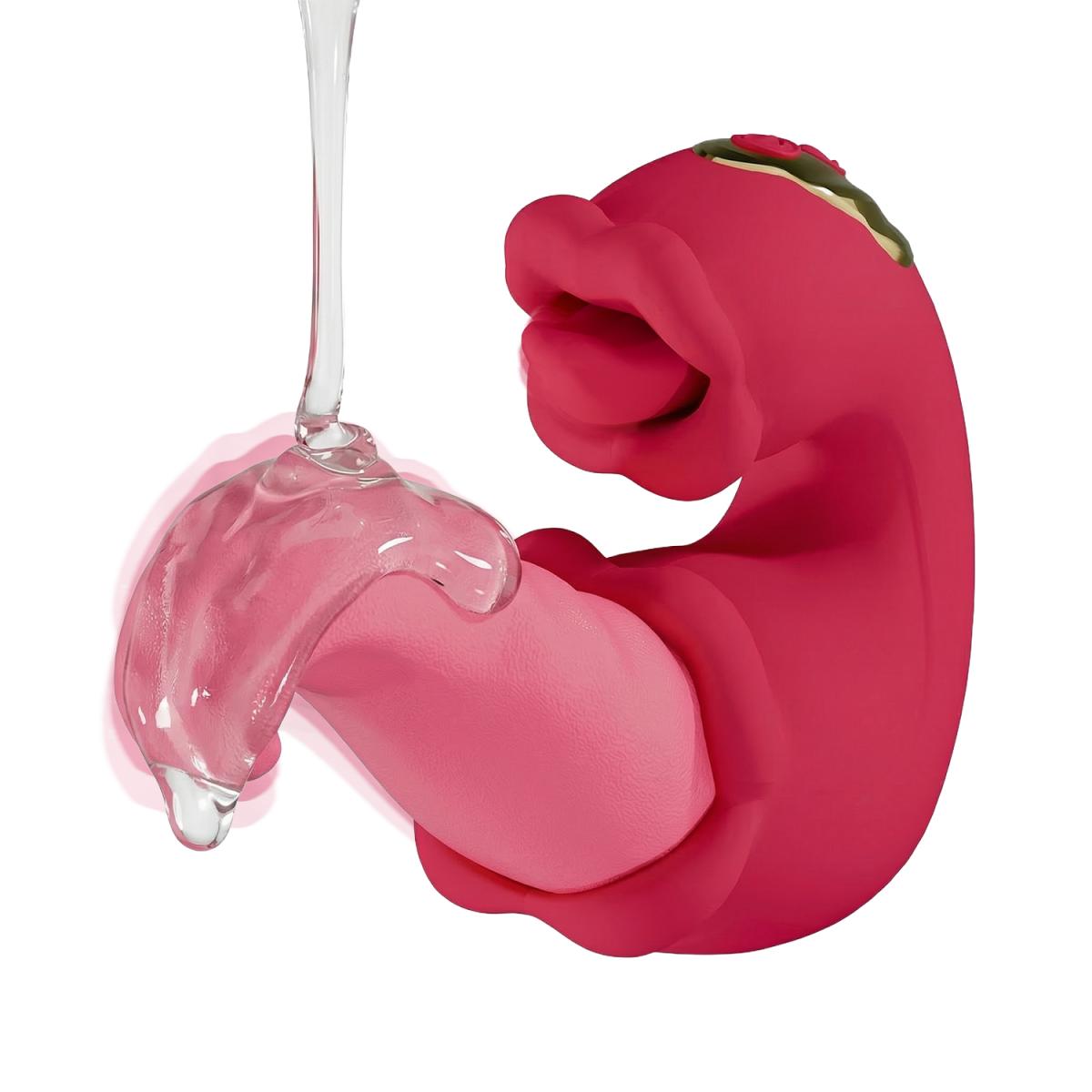 Teazers Double Tongue Vibrator Roze (1 stuk) - image 3