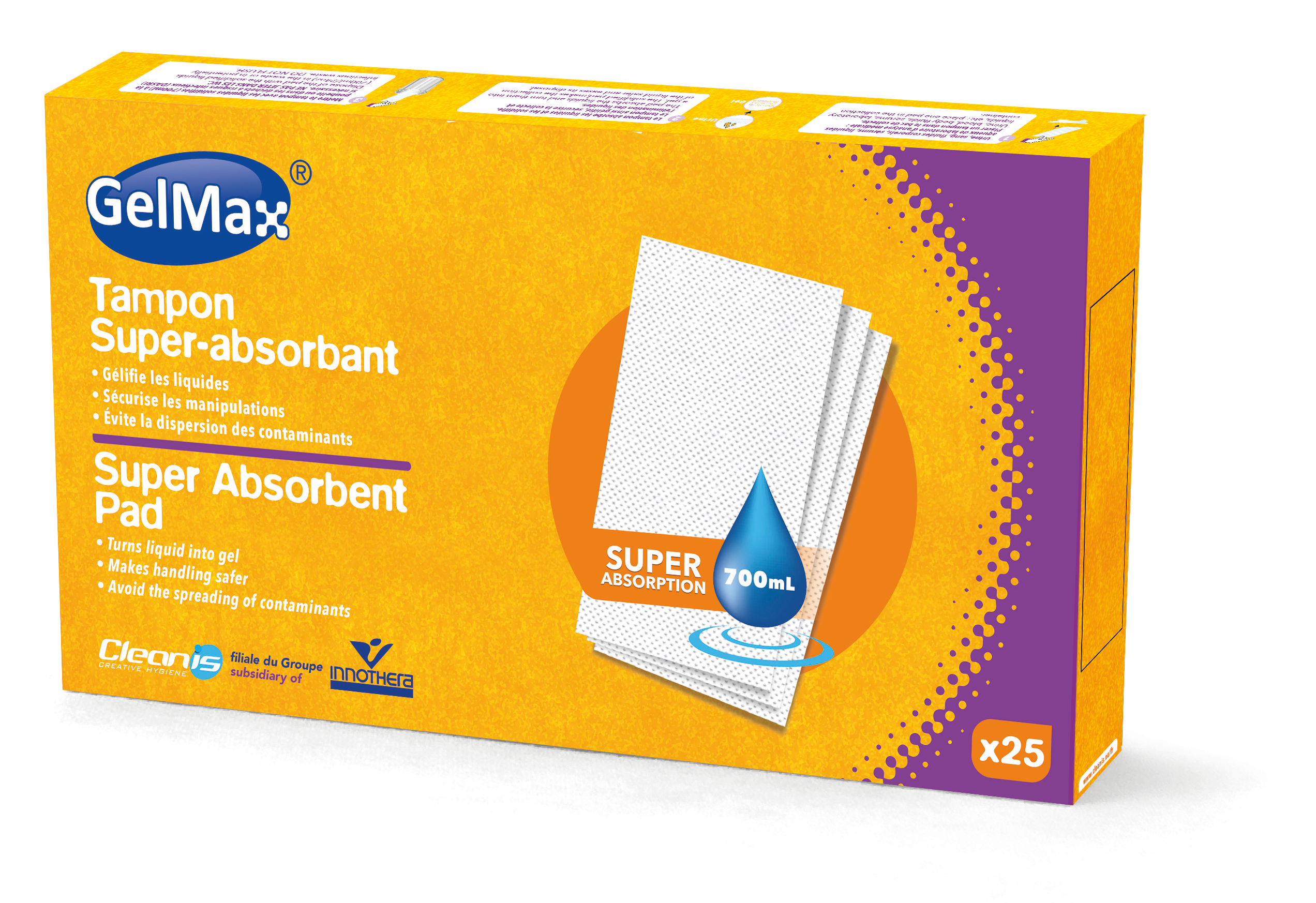 CareBag Super Absorberende Inleggers Gelmax (25 stuks)