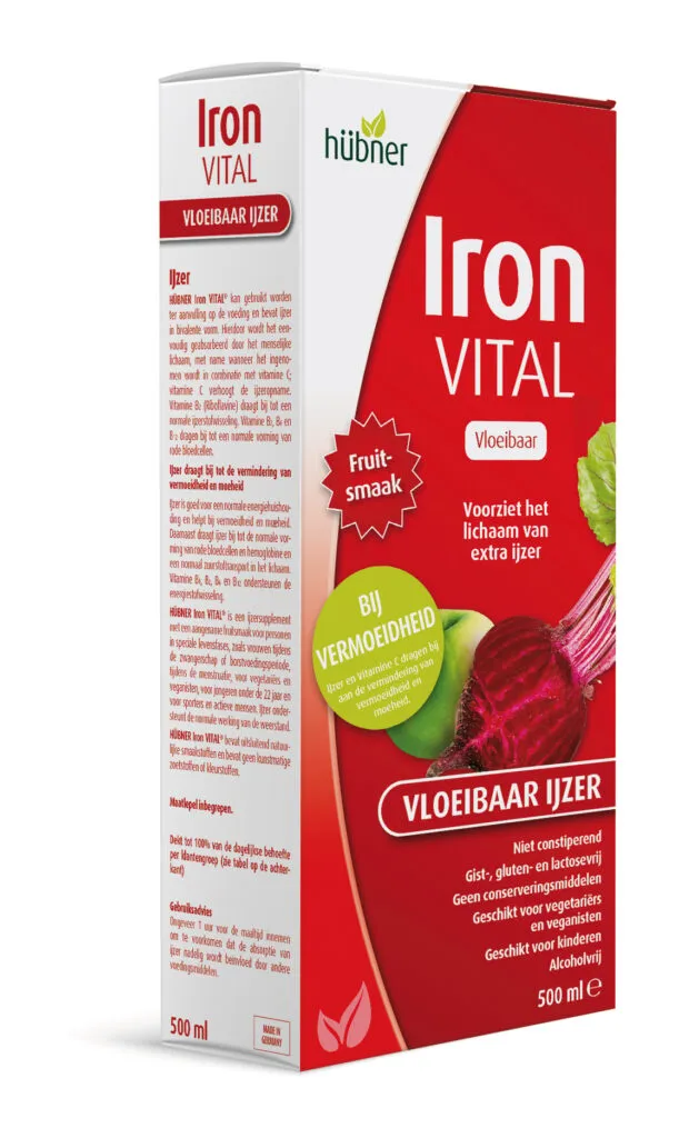 Hubner Iron Vital Vloeibaar IJzer (500 ml)