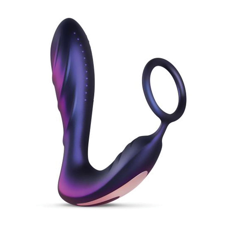 Hueman Black Hole Anal Vibrator With Cockring (1 stuk)
