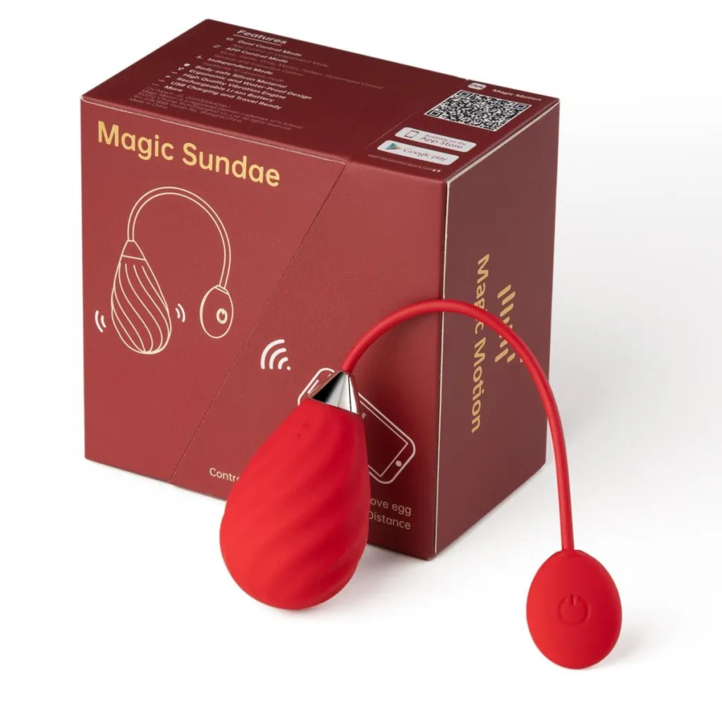 Magic Motion Magic Sundae App-Controlled Vibrating Egg (1 stuk)