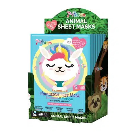 7Th Heaven Face Mask Liamacorn Coconut & Papaya (1  stuk)