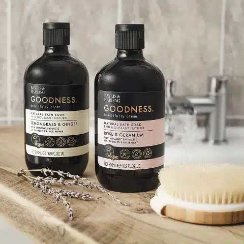 Baylis & Harding Bath Soak Goodness Rose & Geranium (500 ml) - image 2