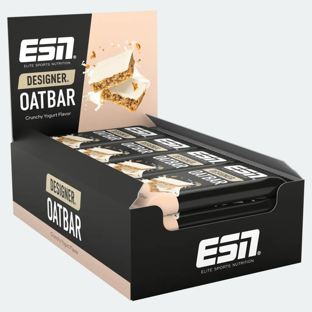 ESN Designer Oatbar Crunchy Yogurt (12 x 100g)