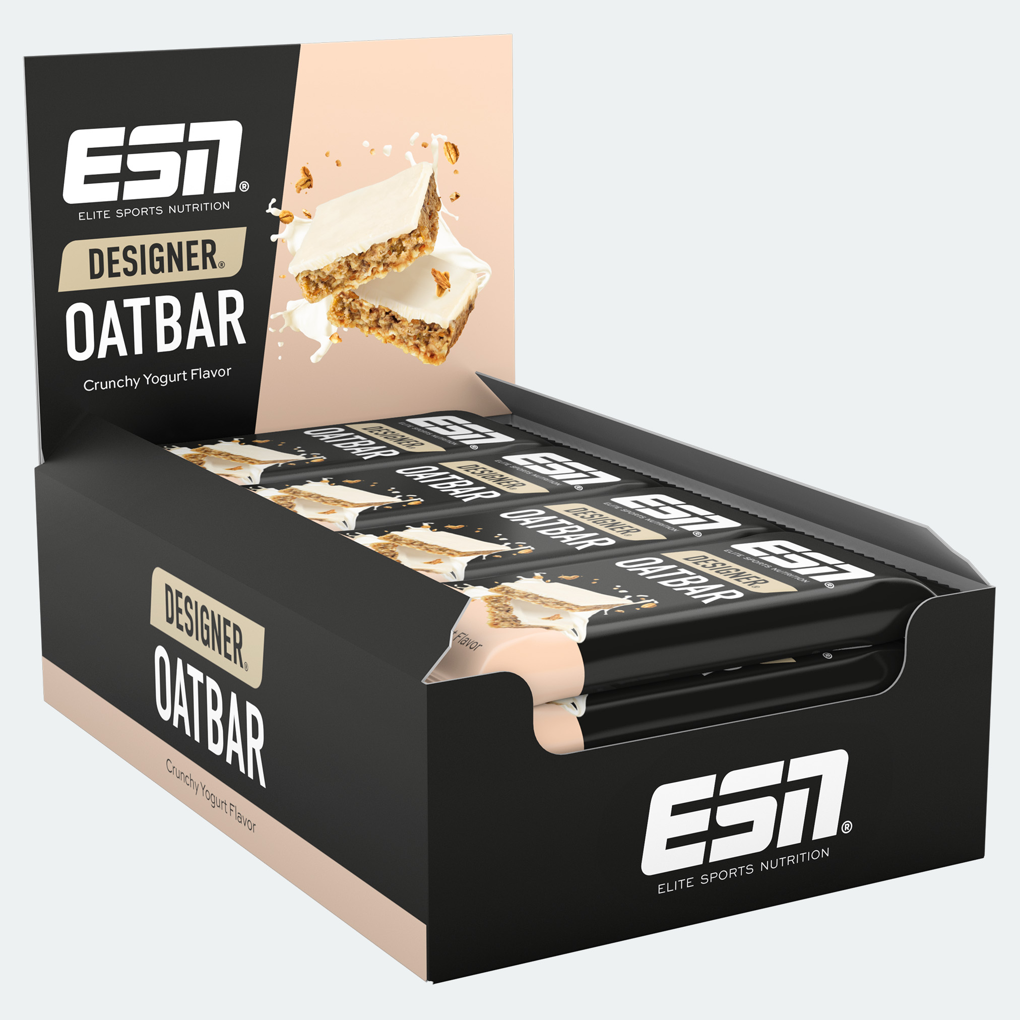 ESN Designer Oatbar Crunchy Yogurt (12 x 100g)