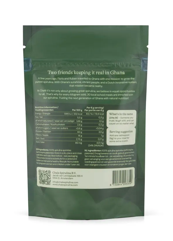 Chale Spirulina Sprinkles (150 gr)