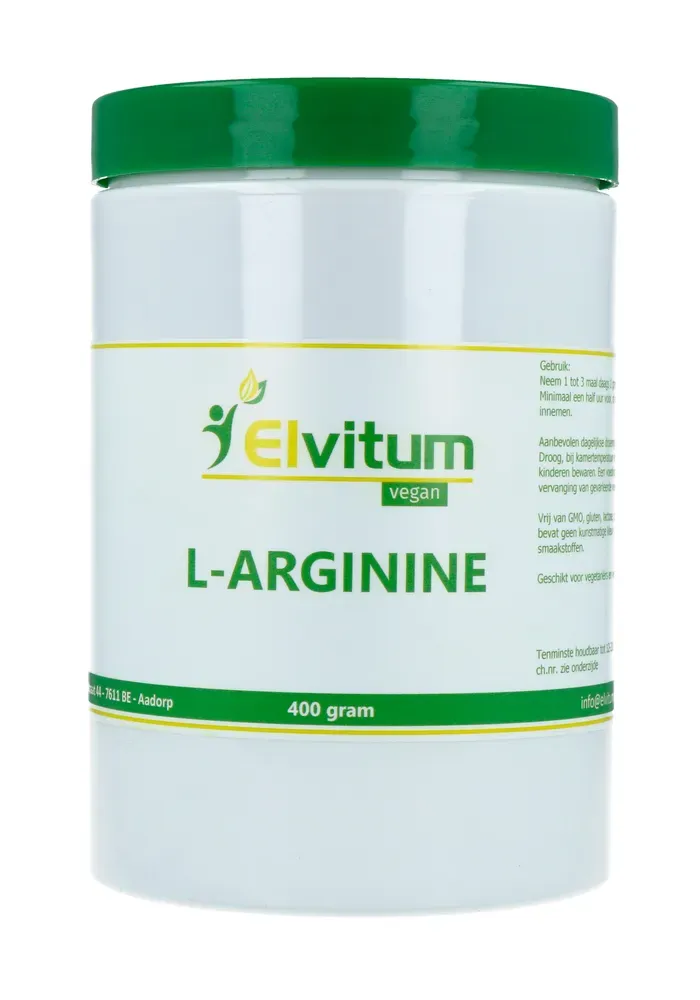 Elvitum L-arginine Poeder (400 gr)