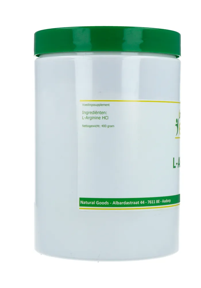 Elvitum L-arginine Poeder (400 gr) - image 2