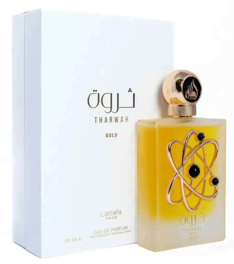 Lattafa Tharwah Gold Eau De Parfum (100 ml)