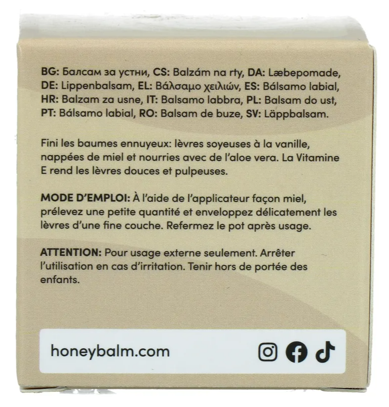 Honeybalm Vanilla Lip Balm 6,5gr (6,5 gr) - image 3