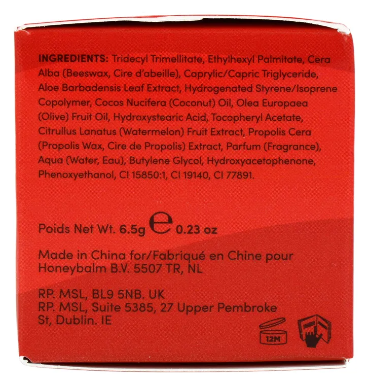 Honeybalm Watermelon Lip Balm 6,5gr (6,5 gr)