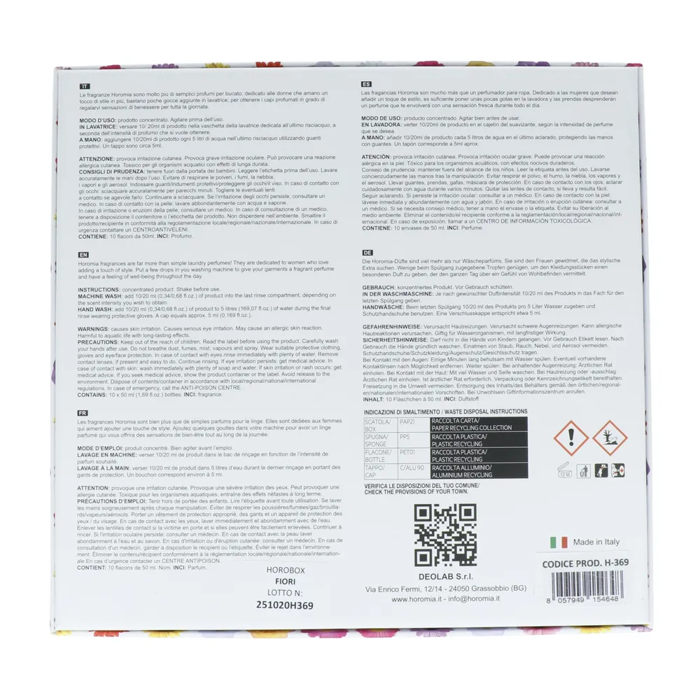 Horomia Giftset Wasparfum (500 ml)