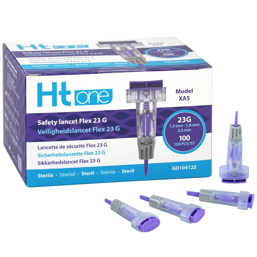 Ht One Veiligheidslancet Flex (100 stuks)