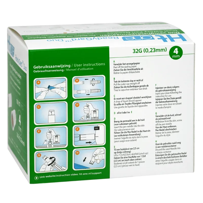 Ht One Veiligheidspennaald 4mm (100 stuks) - image 4