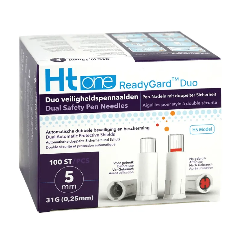 Ht One Veiligheidspennaald 5mm (100 stuks)