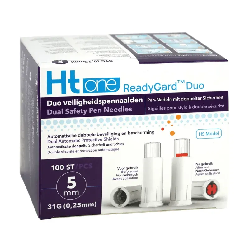 Ht One Veiligheidspennaald 5mm (100 stuks)