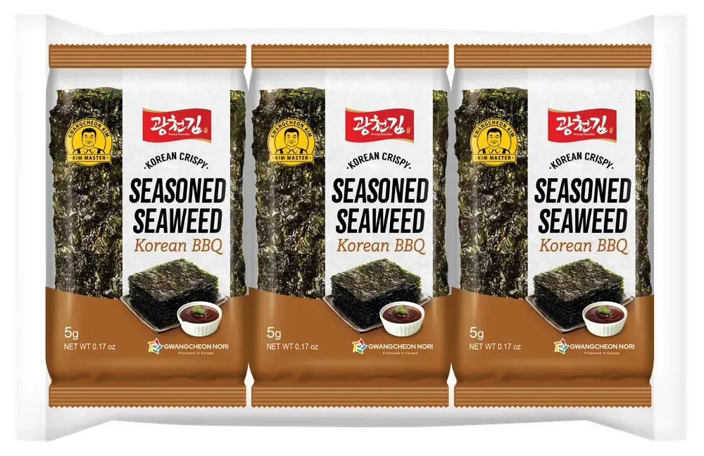 Kc Nori Seasoned Seaweed Korean Bbq (15 gr)
