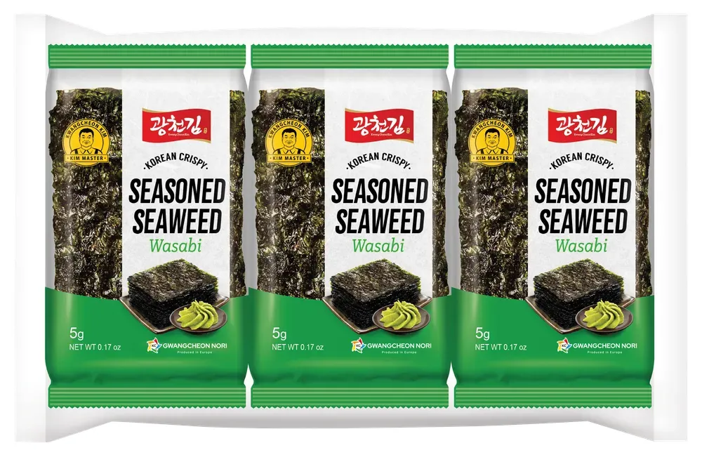 Kc Nori Seasoned Seaweed Wasabi (15 gr)